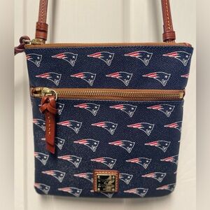 Dooney & Bourke Navy Red Patriots Crossbody Purse